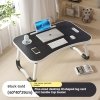 Modern Portable Foldable MDF Computer Desk   random graphic