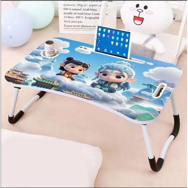 H0d8bb2fb60df4b43873d8b6d71360560d.jpg Bed Stand Tray Kids Children Study Table Desk *random graphic