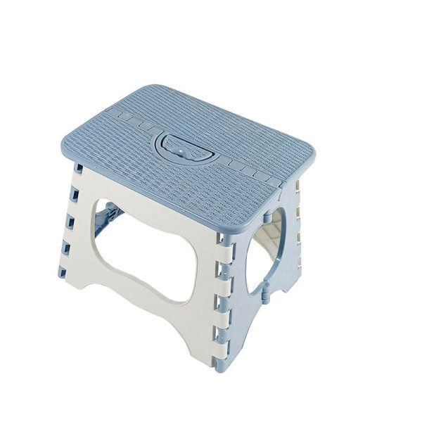 High Quality Foldable Base Footrest Plastic Folding Stool