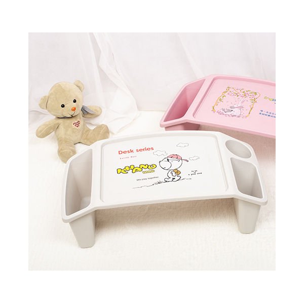 H446ec8dffadd49c89148968f61bb65976.jpg Mini Portable Folding Laptop Desk Plastic Lap Desk random graphic