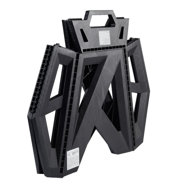 New Style Hot Sale Home Furniture BLACK Plastic Adult Folding Chair