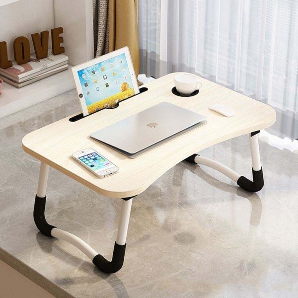 Eco-Friendly Foldable Laptop Table Computer Desk Bed Table for Kids  random graphic