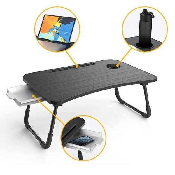 Laptop Computer Desk Folding Laptop Stand   random graphic