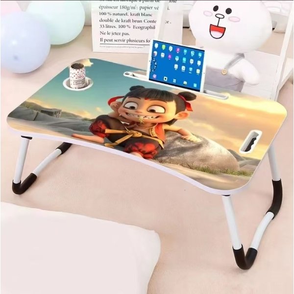 Hca13e861a7584fb3ac7deb6059825ad02.jpg Bed Stand Tray Kids Children Study Table Desk *random graphic