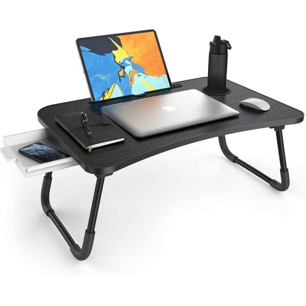 Laptop Computer Desk Folding Laptop Stand   random graphic
